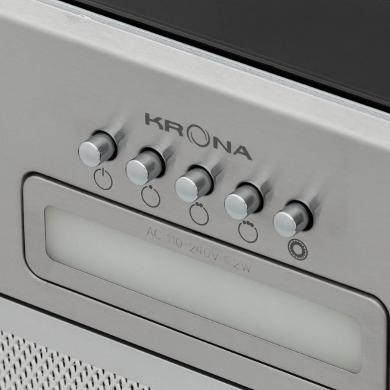 Krona steel Ameli Light 600 INOX PB вытяжка #4