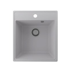Мойка для кухни кварцевая Ulgran Quartz Forte 425-04, платина
