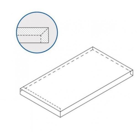 Керамогранит Charme Advance Alabastro White Scalino Angolo Sx 33x120 (Italon) #1 Керамогранит Charme Advance Alabastro White Scalino Angolo Sx 33x120 (Italon) #1