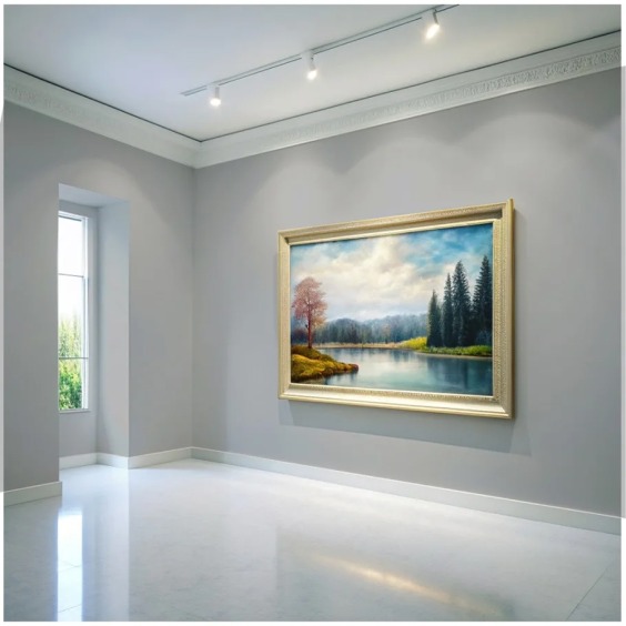 Краска интерьерная для стен и потолков износостойкая матовая Profipaints Eco Interior Vision 9л, Изысканный серый #3