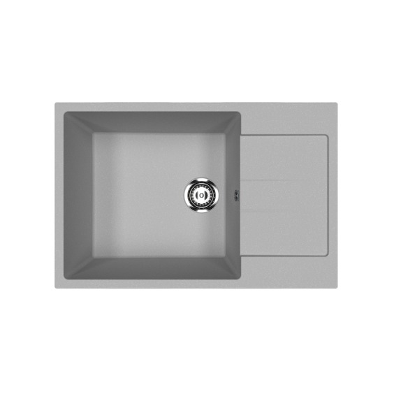 Мойка для кухни из искусственного камня Ulgran U-602-342, графит #1