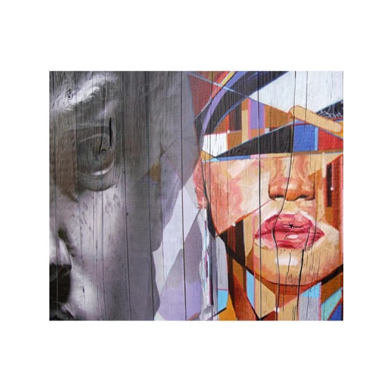 Картина "Он и она" 40х40 см #2