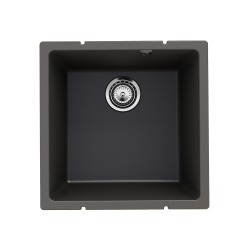 Мойка для кухни кварцевая Ulgran Quartz Underground 400-09, асфальт