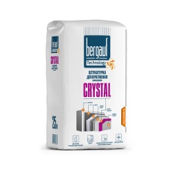 Штукатурка декоративная Bergauf Crystal 1-1.5, камешковая