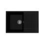 Мойка для кухни кварцевая Ulgran Quartz Prima 750-07, уголь