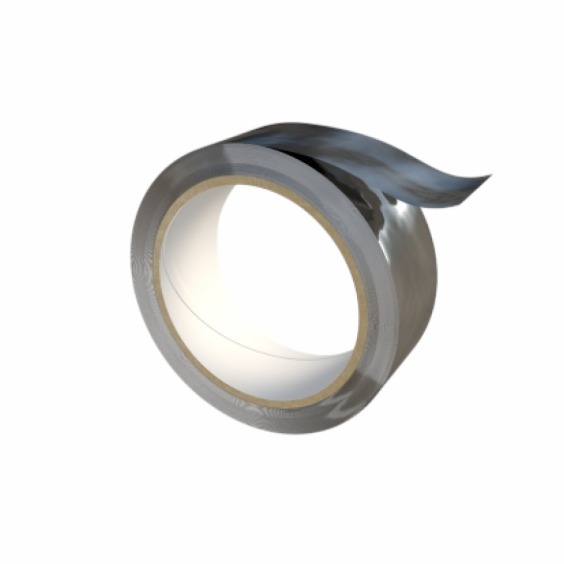 Скотч для пароизоляции Изоспан FL, 50 мм х 50 м, лента металлизированная #2