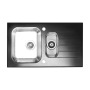 Alveus Glassix Up 20 RAL9005-90 (черный цвет) 860X500 1 +1/2 кухонная мойка