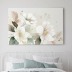 Интерьерная картина "Три цветка" на холсте, большая, размер 50х80 см