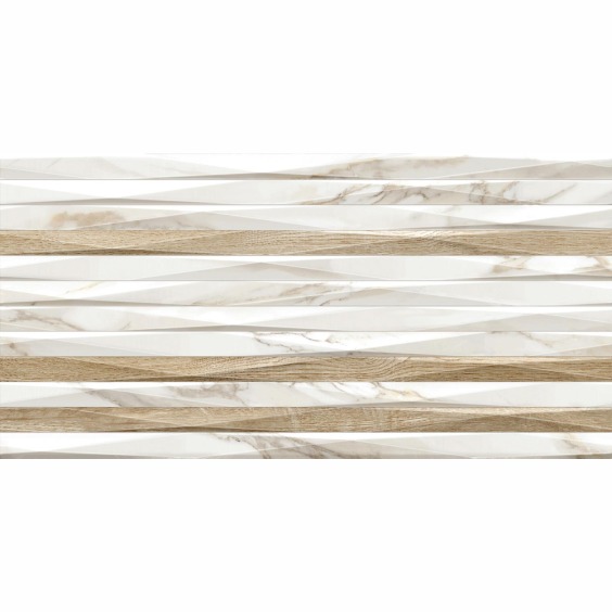 TWU2550EPH14 плитка облицовочная рельефная Alma Ceramica Euphoria 249*500 (9 шт в уп/63,897 м в пал) #1