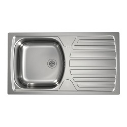 Alveus Basic 170 LEI-60 780X435 1X LUX кухонная мойка