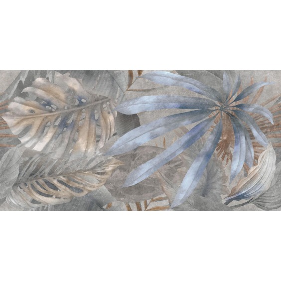 New Trend Bahamas Floristry Dark D120240G Керамогранит матовый граниль 1200*600 (2 шт в уп/41,76  м в пал) #12