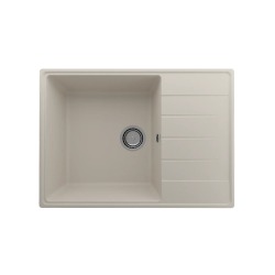 Мойка для кухни кварцевая Ulgran Quartz Prima 700-02, лён