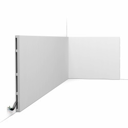 Плинтус напольный SX207 Square Orac Decor, 2000х180х18 мм