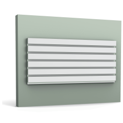 Декоративная 3D панель «Рейки» W111-2600 Bar Orac из полиуретана, 2600х250х20 мм