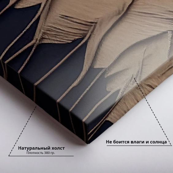 Картина на стену большая на холсте интерьерная "Перья", размер 30х45 см #4