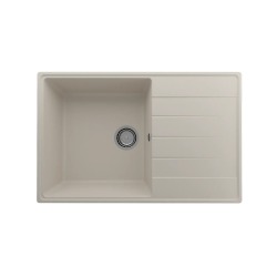 Мойка для кухни кварцевая Ulgran Quartz Prima 780-02, лён