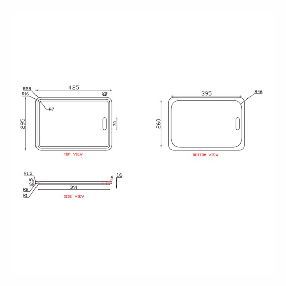 TopZero B30.42 доска разделочная #2