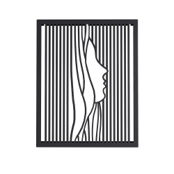 Картина Visage [ женский силуэт ], 40х32х2 см