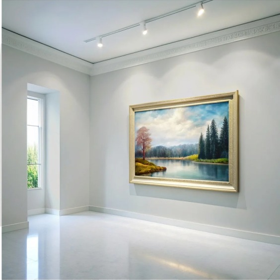 Краска интерьерная для стен и потолков износостойкая матовая Profipaints Eco Interior Vision 0.9л, Грозовое небо #3