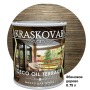 Масло для террас Kraskovar Deco Oil Terrace, Эбеновое дерево, 0,75 л