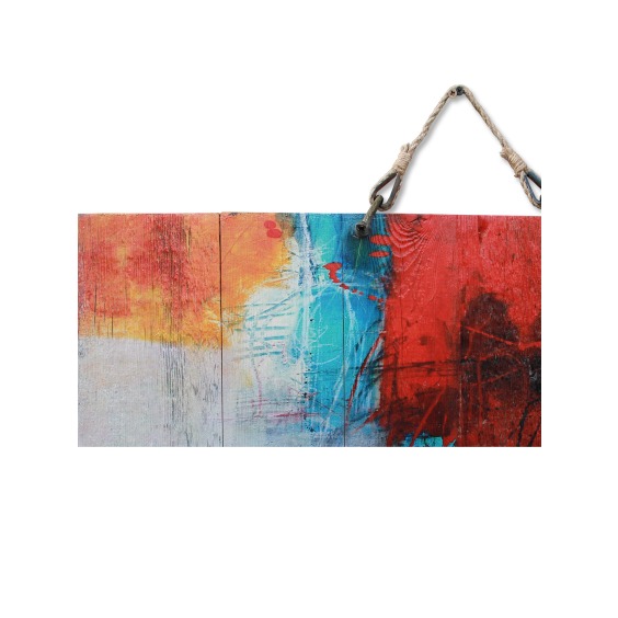 Картина "Red Splash" 60х40 см #3