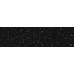 Кромка пластиковая с клеем «Скиф» Гранит чёрный арт. 026, 3000 x 50 мм
