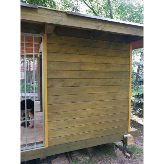 Пропитка для дерева с воском для наружных и внутренних работ ProfiPaints Eco Wood Stain 2.7л, Кедр #7