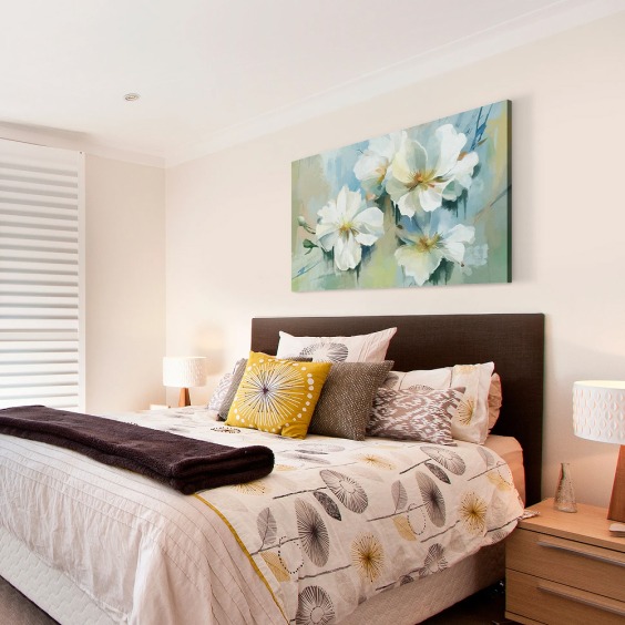 Картина на стену большая на холсте интерьерная "Цветы мироздания", размер 30х45 см #7 Картина на стену большая на холсте интерьерная "Цветы мироздания", размер 30х45 см #7