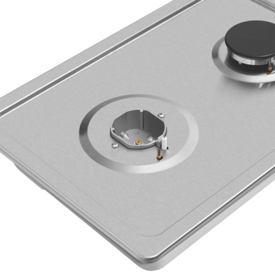 Варочная панель газовая Meferi MGH302IX Light #6