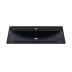 Раковина для ванной кварцевая Uperwood Foster Quartz 100х45,5х17,5 см, черная матовая, уголь