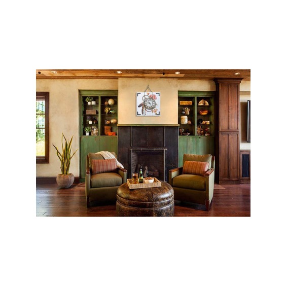 Картина "Часы-бохо" 40х40 см #7 Картина "Часы-бохо" 40х40 см #7