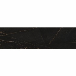 Кромка пластиковая с клеем «Скиф» Каспий чёрное золото арт. 073, 3000 x 50 мм