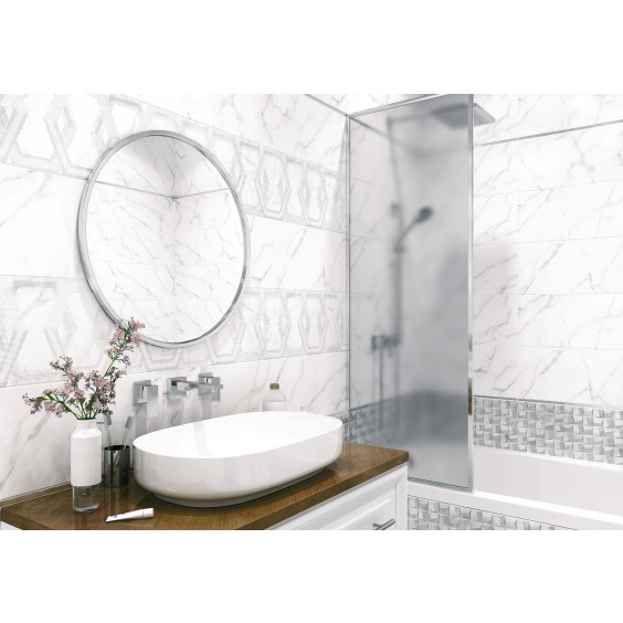 TWU09GRG727 плитка облицовочная рельефная Alma Ceramica Grigio 249*500 (11 шт в уп/73,98 м в пал) #2