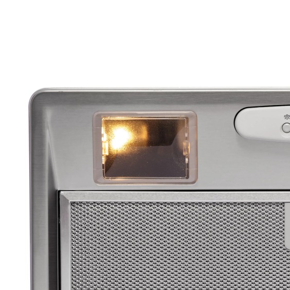 Krona steel Mini 600 INOX вытяжка встраиваемая в шкаф #5