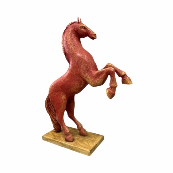 Скульптура «Огненная лошадь» #1 Скульптура «Огненная лошадь» #1