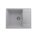Мойка для кухни кварцевая Ulgran Quartz Prima 605-04, платина