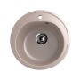 Мойка для кухни из искусственного камня Ulgran U-101-302, песочная