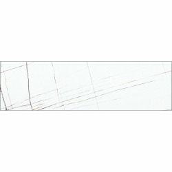 Кромка пластиковая с клеем «Скиф» Белый Тунис глянец арт. 259, 3000 x 50 мм