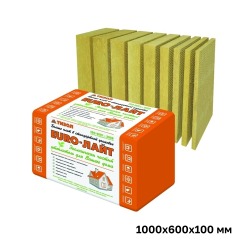 Утеплитель Тизол Евро-Блок 50 1000х600х100 мм, 6 шт. уп