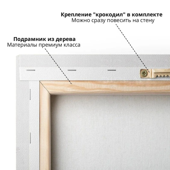 Картина на стену большая на холсте интерьерная "Силует спины", размер 80х50 см #4