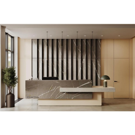 Лист ЛДСП Ultradecor (Kronospan) Мрамор Пьетра дымчатый U703 CA, 2800 x 2070 x 16 мм #2 Лист ЛДСП Ultradecor (Kronospan) Мрамор Пьетра дымчатый U703 CA, 2800 x 2070 x 16 мм #2