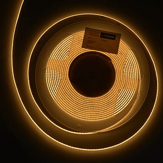 Лента светодиодная AQ LED-Line COB CCT 576 LED/м 24V 10W/м 8мм IP20 (2700-6500K) 5м #4