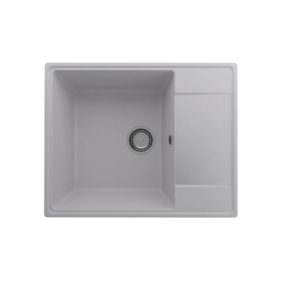 Мойка для кухни кварцевая Ulgran Quartz Prima 605-04, платина #1