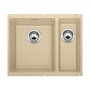 Blanco Subline 340/160-U (513954) чаша слева шампань мойка
