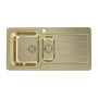 Alveus Line Monarch 10 Gold 980X500 1+1/2 кухонная мойка