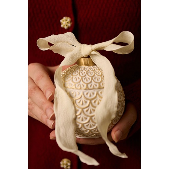 Свеча White Christmas ball [ Апельсин в карамели ] #2