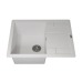 Кухонная мойка кварцевая Uperwood Quartz UPD-03-01, прямоугольная, белая