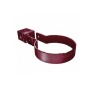 Хомут трубы Kliker ПВХ Grand Line Premium Бордо (RAL 3005)