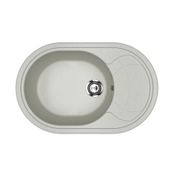 Мойка для кухни из искусственного камня Ulgran U-610-310, серый