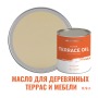 Масло для террас, деревянной мебели и детских площадок ProfiPaints Silver Terrace Oil 0.9 л, Камыш
